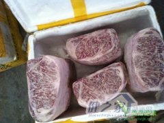 普通牛肉注脂充贵价“雪花牛肉”