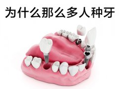 天津种的牙能和真牙一样结实吗